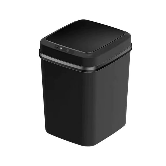 Bathroom Touchless Trash Can, Smart Automatic Motion Sensor Rubbish Can with Lid, Small Garbage Bin for Kitchen, Office, Living Room, Toilet, Bedroom