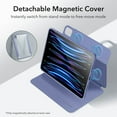 thumbnail image 6 of ESR Hybrid Case Compatible with iPad Pro 11 Inch (2022/2021), iPad Pro 11 Case with Pencil Holder, Detachable Magnetic Cover, Vertical Stand, Rebound 360 Series, Purple, 6 of 8