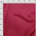 thumbnail image 2 of oneOone Polyester Lycra Fabric Floral Block Print Sewing Fabric BTY 56 Inch Wide, 2 of 4