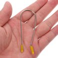 thumbnail image 4 of KAKOWELY 20 Pcs Clips pour Rouleau à Chaud Clips pour Rouleaux à Chaud Clips pour Boucleur Clips pour Rouleau à Chaud de Rechange Clips en U,2.95"X1.02"X0.08 Pouces, 4 of 4