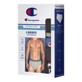 thumbnail image 4 of Champion Men’s Knit Briefs – 5 Pack Cotton Flex Underwear, Sizes S–2XL, 4 of 4