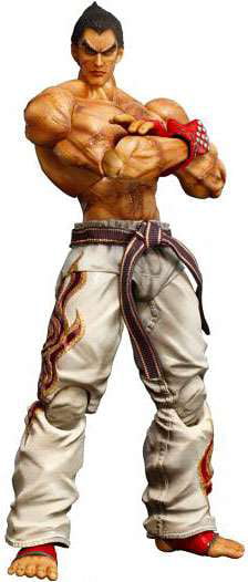 Play Arts Kai Tekken Tag Tournament 2 Mishima Kazuya Action Figure Model Statue 