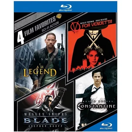4 Film Favorites Sci-Fi Action NEW