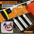 thumbnail image 4 of BAOPAI Angle Grinder Extension Connecting Rod M10 Thread Adapter for Hard to Reach Areas Grinding and Polishing with Secure Fit, 4 of 9