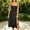 Black, variant on Wedding Guest Dresses for Women Summer Vintage Ruched Corset Midi Dress Spaghetti Strap Square Neck Casual Sundress for Party Vacation