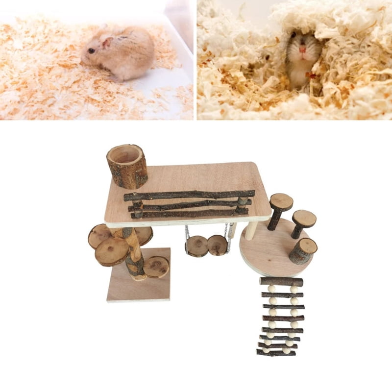 Small Ladder Toy Hamster Platform Funny Entertainment Toy for Chinchillas