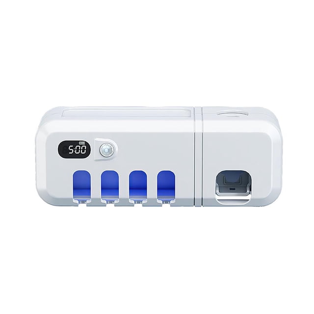 Yuarrent Exprimidor de de automático montado en la pared estante de almacenamiento de esterilización multifuncional baño de instalación Juegos de accesorios de baño Yuarrent HA020040-00