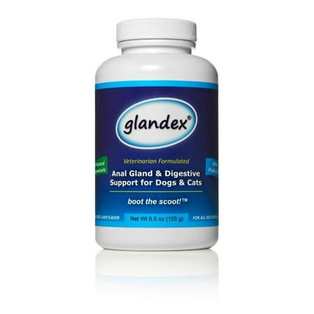 Glandex 44976 Anal Gland Fiber Supplement for Dogs & Cats, 5.5