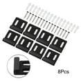thumbnail image 1 of For Durable Stainless Steel Mirror Holder Kit - Easy Install 8PCS for Frameless, 1 of 9