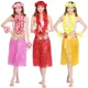 thumbnail image 3 of Falda Hawaiana de doble capa para mujer, traje de baile, hierba, suministros de fiesta festiva de playa hawaiana, 1 piezas, 60CM, gran oferta, 3 of 5