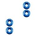 thumbnail image 4 of Wosthever 2 piezas tornillo de manivela antioxidante M18 desmontable reemplazable perno de bicicleta de montaña piezas accesorios reemplazo para Type3 NO3, 4 of 6