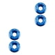 thumbnail image 4 of Eigraketly 2 piezas tornillo de manivela antioxidante M18 desmontable reemplazable perno de bicicleta de montaña piezas accesorios reemplazo para Type3 NO3, 4 of 6