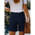 thumbnail image 3 of EMMIOL Women's High Waisted Denim Jean Shorts - Trendy Casual Jorts, 3 of 6