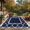 thumbnail image 2 of Outdoor Rug  for Patio Decor  Foldable Reversible Plastic Straw Area Rugs Mat for Camper  Outside Carpet for Rv  Deck  Porch  Picnic  Beach  Balcony, 2 of 9