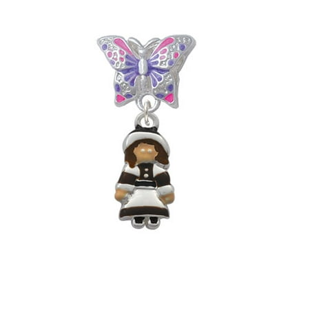 Pilgrim Girl - Butterfly Charm Bead