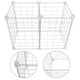 thumbnail image 2 of BRIGHTFUFU Cesta para congelador vertical, divisor para frigorífico, organizador profundo para refrigerador, contenedor de alambre para almacenamiento de alimentos, 2 of 8