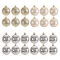 thumbnail image 1 of Wosthever Adornos de bolas de Navidad de 24 piezas, aplicación amplia, decoración efectiva duradera y confiable Kits de decoración para fiestas champán, 1 of 6