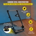 thumbnail image 4 of Logitech G27 G25 G920 - Soporte para volante de carreras (57 x 49 cm, ajustable, de acero inoxidable, juego de carreras, palanca de velocidad, V2, Thrustmaster, Fanatec, volante, pedal no incluido VEVOR Logitech G27 G25 G920, Soporte para volante de carreras, 4 of 9
