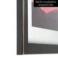 thumbnail image 5 of ArtToFrames 24x32 inch Raw Edge Black Picture Frame, Black MDF Poster Frame (4460), 5 of 8
