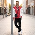 thumbnail image 6 of Spider Hero Zip Hoodie, Spider Web Printed Long Sleeve Pocket Outerwear Apparel for Men Women Cosplay Party, 6 of 8