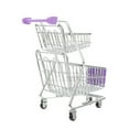 thumbnail image 1 of HLONK Mini Metal Shopping Cart Double Layer Toy (), 1 of 6