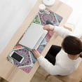 thumbnail image 3 of Long Mouse Pads for Desk,Multicolor Ethnic Mandala Pattern Desk Mats on Top Of Desks, Desk Mouse Pad Extra Large with 3mm Non-Slip Base and Stitched Edge for Gaming,Office,Work,Home 31.5"x11.8", 3 of 6