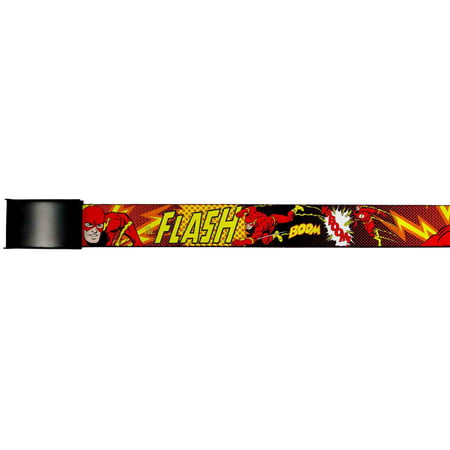 Flash DC Comics Superhero Kaboom Speed Web Belt (Best Dc Comics New 52)