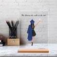 thumbnail image 2 of Ongmies Personalized Acrylic Graduation Plaque – 2025 Erasable Desktop Ornament, Customizable Graduation Gift for Him/Her, Transparent Diy Decoration, 2 of 7