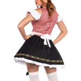 thumbnail image 7 of KDFJPTH Womens Strap Oktoberfest Dress Gothic Wedding Dress for Guest, 7 of 7