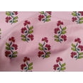 thumbnail image 4 of oneOone Cotton Cambric Fabric Leaves & Floral Block Print Fabric By Yard 56 Inch Wide, 4 of 4