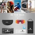 thumbnail image 5 of RockBros Cycling Sports Sunglasses Polarized Photochromic Bike Glasses UV400 PC, 5 of 5