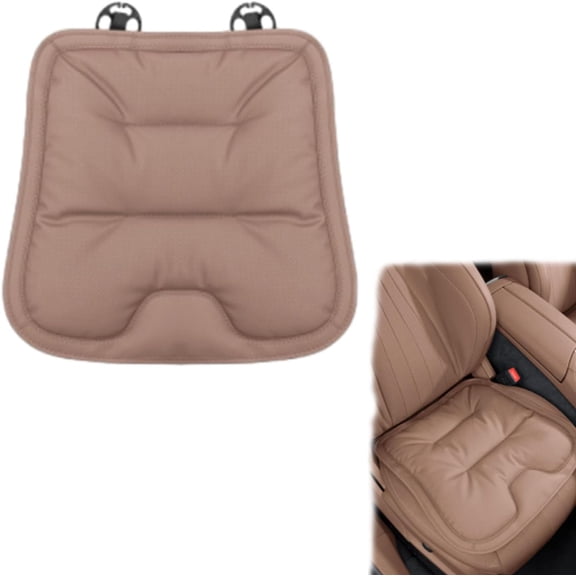 PU Leather Seat Cushion with Anti-Slip Backing, Skin-Friendly Dirt-Resistant Chair Pad for Dining Chairs, Office Seating, Patio & Indoor Outdoor Use (LK)