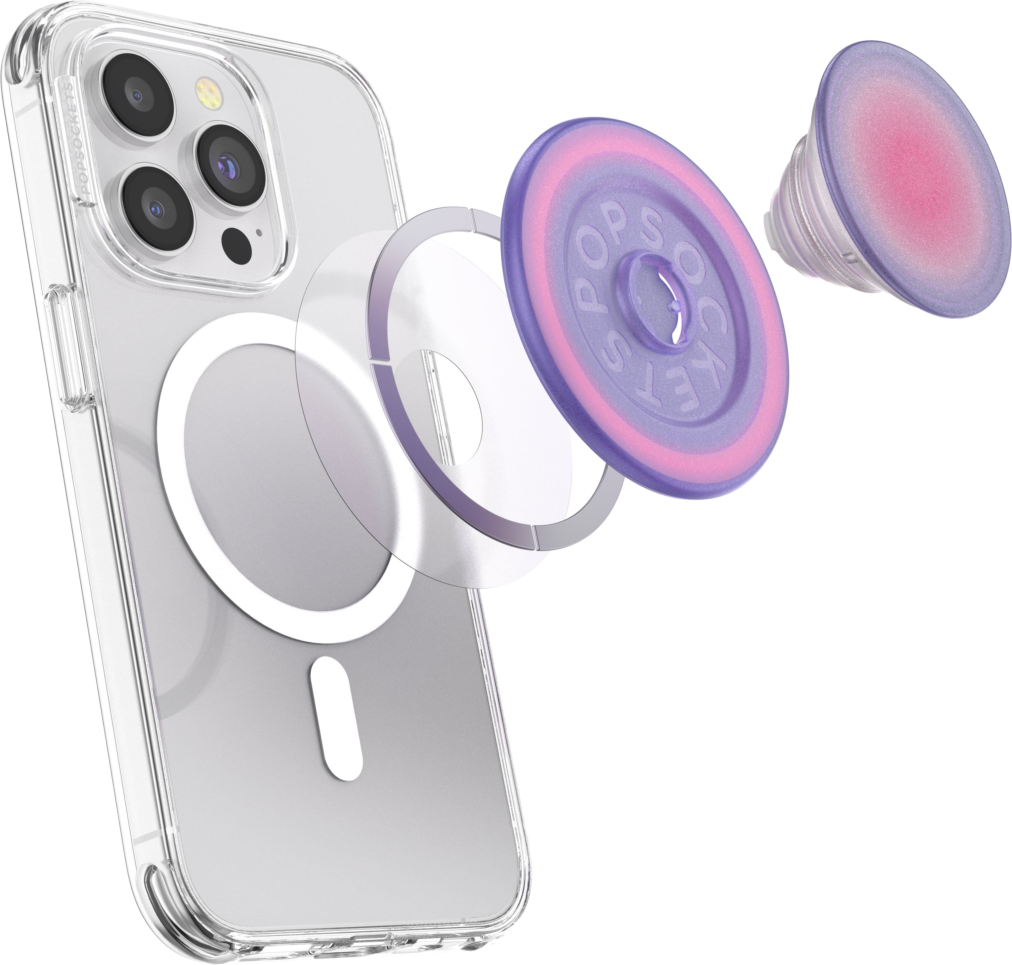 PopSockets PopGrip for MagSafe Wireless Charging Phone Grip and