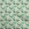 thumbnail image 1 of oneOone Viscose Chiffon Pear Green Fabric Leaves Sewing Fabric By The Yard Printed Diy Clothing Sewing Supplies 42 Inch Wide, 1 of 5