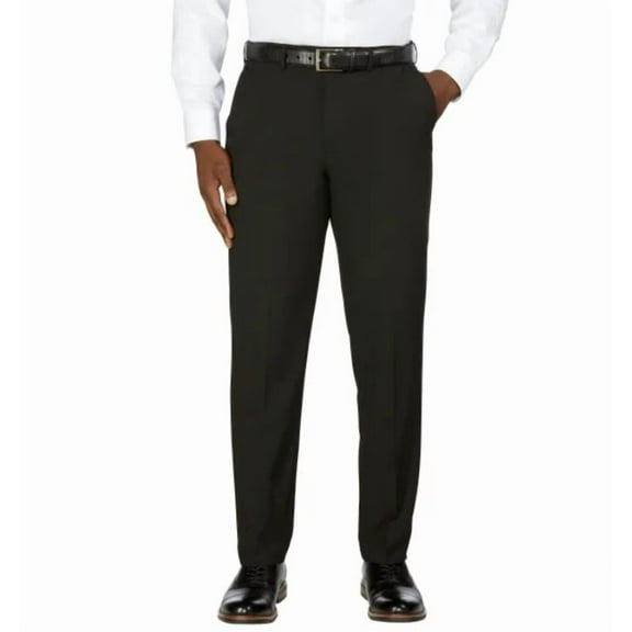 Nautica Men’s Size W30 29L Modern Fit Suit Separate Pants, Black