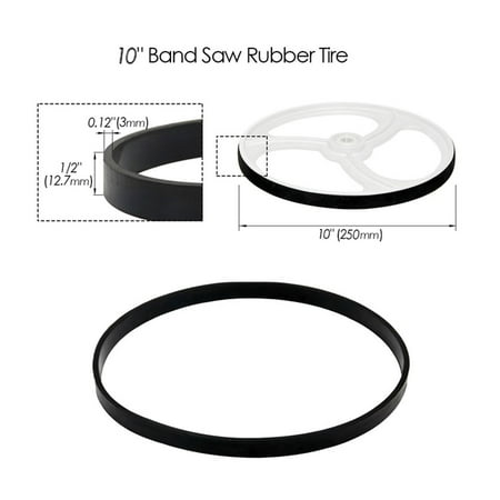 

Woodworking Band Saw Rubber Band Band Saw Scroll Wheel Rubber Ring 8-14Inch