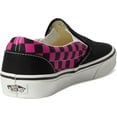 thumbnail image 6 of VANS U CLASSIC SLIP-ON UNISEX SNEAKERS - PINK - Pop Check Raspberry Rose / Men 6 / Women 7.5 / Medium, 6 of 7