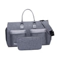 thumbnail image 3 of Bolsa de lona para ropa Strade Fareast Limited con compartimento para zapatos Gris, 3 of 8