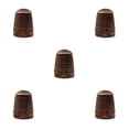 thumbnail image 3 of bedienty Knitting Rings Finger for Protection Thimble Adjustable Sewing Loop Specially-designed Crochet Tools for Home Yarn Crafts Rose Gold Ring 5Set, 3 of 6