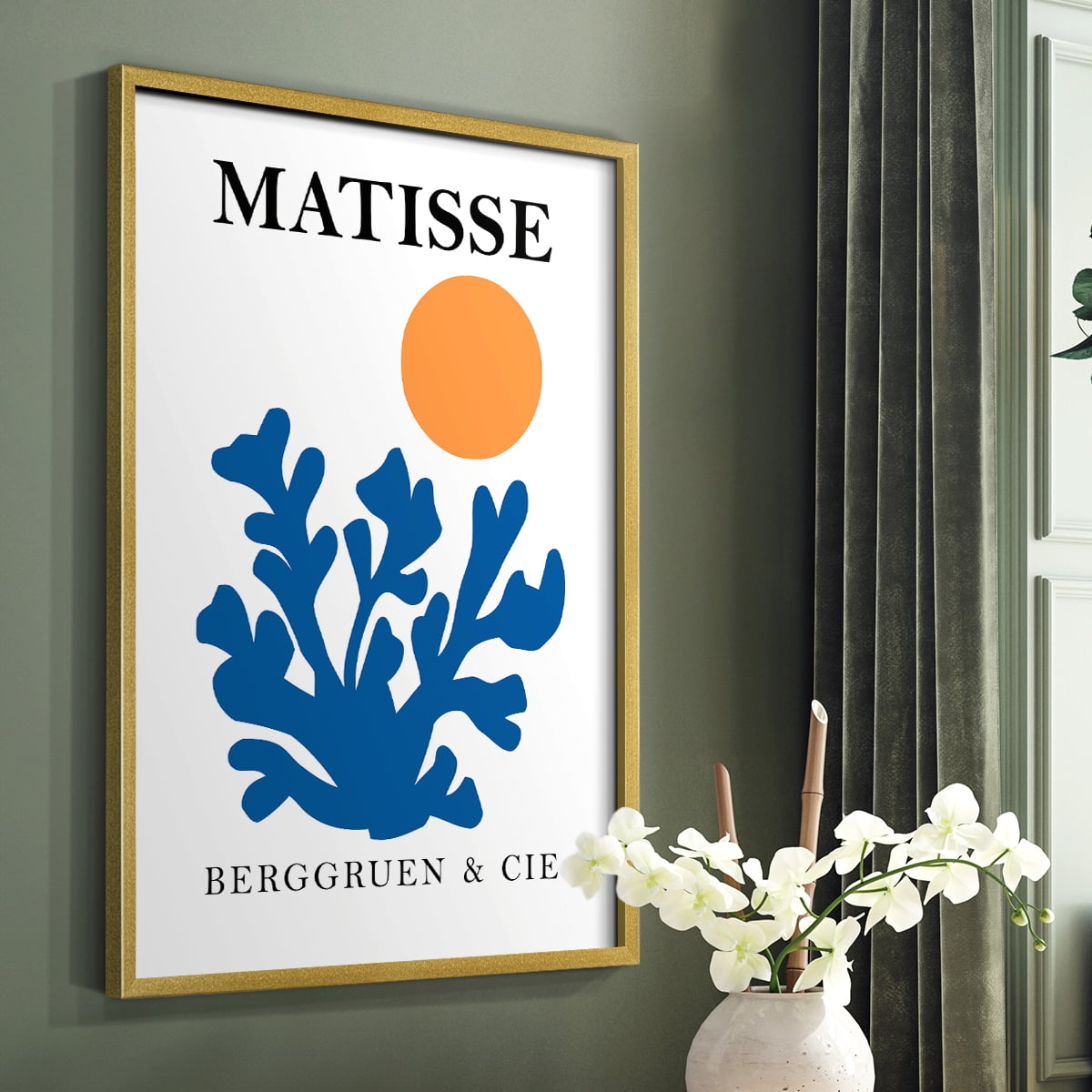 Matisse CCLXXXVIII in Solid Wood 11 x 14 Framed Print