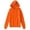Orange, variant on Jinhomg Cotton Knit Hoodies for Women Dressy Casual Solid Drawstring Hooded Sweatshirt Fall Winter Soft Comfy Long Sleeve Pullover Hoodie Black XL