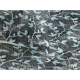 thumbnail image 3 of Ambesonne Leafy Design Quilted Bedspread Set 3 Pcs, Soft Colors Leaves, King, Pale Azure Blue Dimgray, 3 of 4