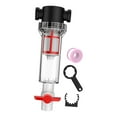 thumbnail image 4 of EHJRE Aquarium Filter Pump 1/2in Thread Reusable Cleaner Accessory Sediment Filter 200 Mesh, 4 of 9