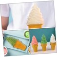 thumbnail image 3 of SURJDE 4pcs Model Dessert Artificial Toy Photo Prop Pretend Toys Simulation Cone Fake Food Ice Cream, 3 of 7