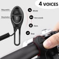 thumbnail image 3 of Claxon para bicicleta LESOVI 120 dB eléctrico, 4 modos, resistente al agua, 3 of 7