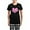 With Checker Pant, variant on CafePress - Pink Camo Heart Women's Dark Pajamas - Women's Short Sleeve Print T-Shirt and Pants Dark Cotton Pajama Set