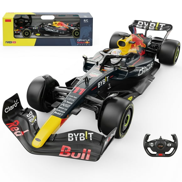 Voltz Toys Voiture RC à l'Échelle 1/12, Compatible avec Red Bull RB18 (No 11) Modèle Réduit de Voiture Télécommandée sous Licence pour Enfants et Adultes, Marchandise Officielle F1, Meilleur Cadeau