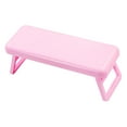 thumbnail image 2 of Stgfyxgs Folding Nail Arm Rest Cushion, Professional Nail Hand Rest Stand with Nail Mat, Manicure Hand Rest for Home Nail Techs Use Pink, 2 of 9
