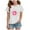 White, variant on Gubotare Girl Top Fashion Girls' Short Sleeve T Shirt Short Sleeve Tee for Girls (Yellow,Size 7-8 Years)