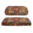 thumbnail image 2 of Pzuqiu 2-Piece Autumn Oak Leaves Golf Cart Seat Cover Set - Breathable Washable Universal Protective Cover for Golf Cart Accessories, 2 of 10